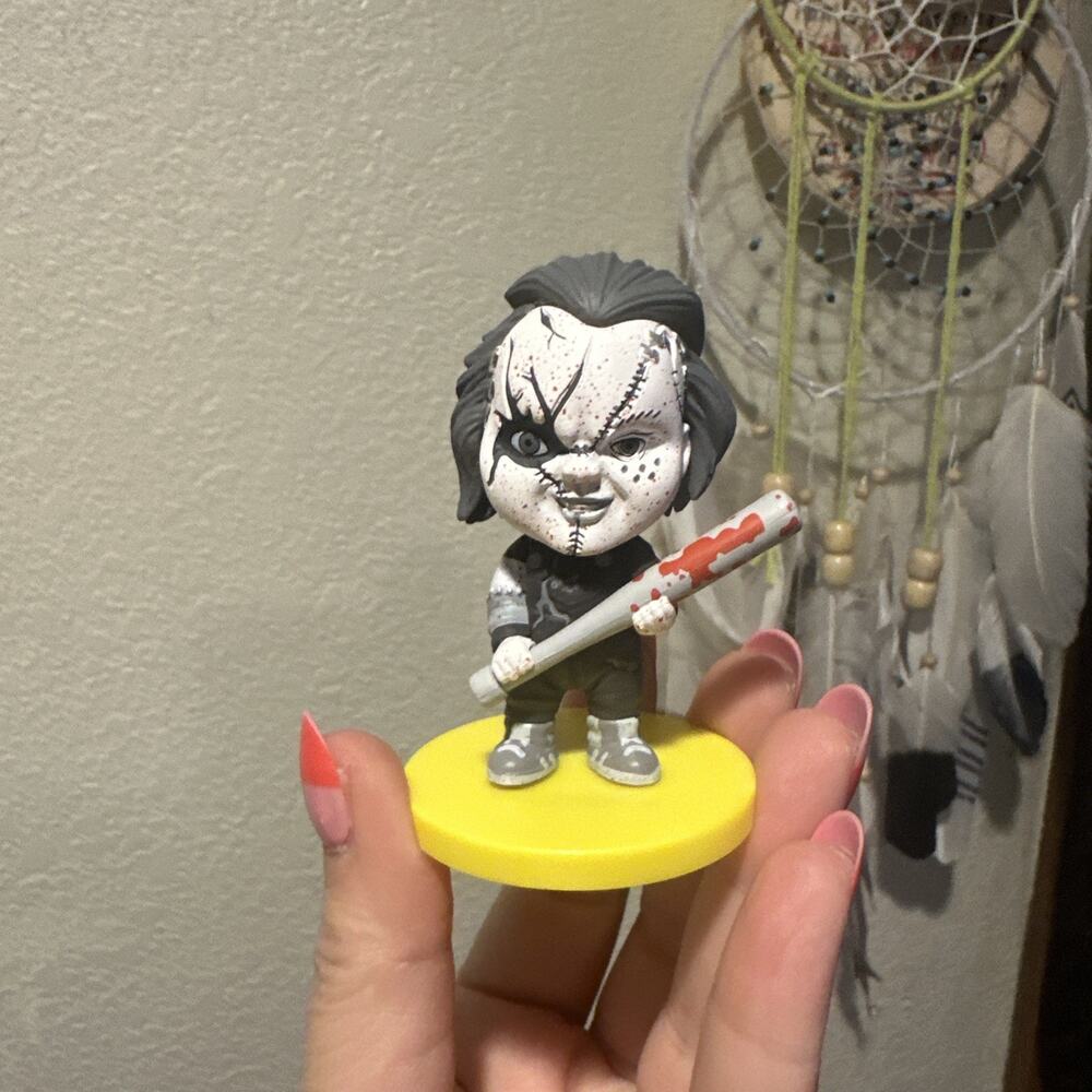 Chucky Mystery Vinyl CultureFly Blind Box Child's Play Open HTF B&W Chucky
